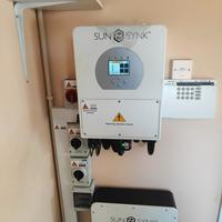 Kit 10kw fotovoltaico accumulo litio 6kw off grid