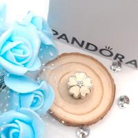 Clip originale pandora primula Bianca
