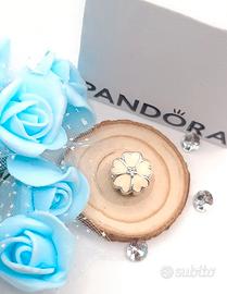 Clip originale pandora primula Bianca