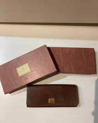 Portafogli Etro marrone