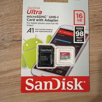 Micro SD Sandisk Ultra 16GB