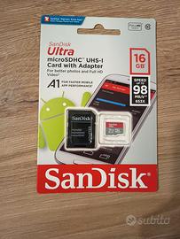 Micro SD Sandisk Ultra 16GB