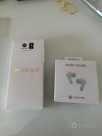 Motorola G17 + cuffie originali