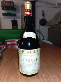 VINO DA COLLEZIONE Cirò Rosé 1964