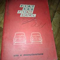 Manuale uso e manutenzione Fiat 500 