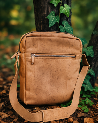 Borsa a tracolla in sughero Corkor