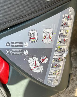 Seggiolino britax romer Sict