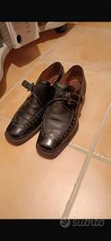 Scarpe vintage nere tacco ZAMAGNI