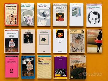 Lotto 17 libri vintage, grandi classici