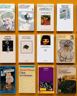 Lotto 17 libri vintage, grandi classici