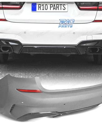 PARAURTI POSTERIORE BMW G20 19- LOOK M PERFORMANCE
