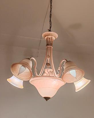 lampadario  camera da letto 4 luci