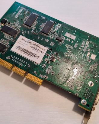 Scheda Video AGP ATI Radeon 9250 256MB DDR  + CD