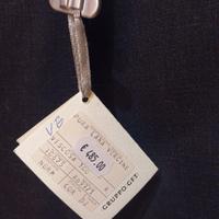 completo uomo grigio scuro vintage 