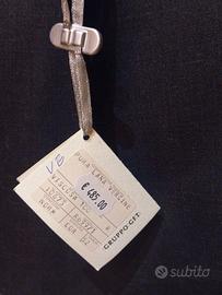 completo uomo grigio scuro vintage 