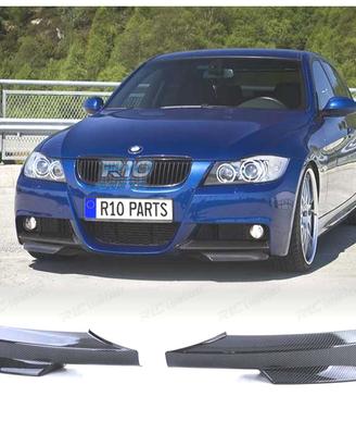 DIVISORI PARAURTI BMW E90 E91 05-08 LOOK M CARBONI
