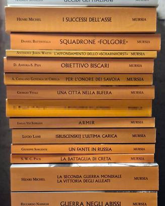13 libri storia Mursia