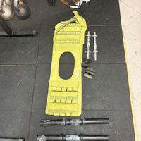 Manubri e giubbotto zavorrato