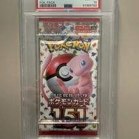 Pokemon 151 Booster pack foil PSA10