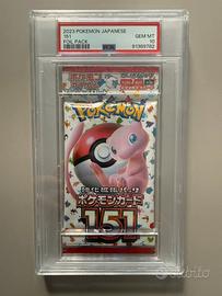 Pokemon 151 Booster pack foil PSA10