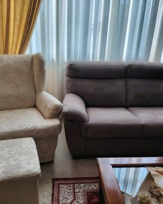 Divano e poltrona