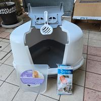 lettiera triangolare 39x50x37 quasi nuova