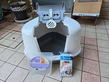 lettiera triangolare 39x50x37 quasi nuova