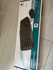 Atlantis set tastiera e mouse Wireless 