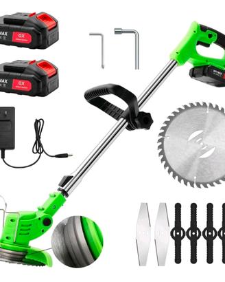 DECESPUGLIATORE 2 BATTERIE 48v TAGLIABORDI ELETTRI