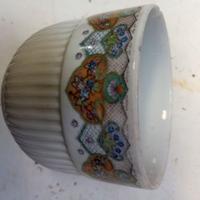 Tazzona ceramica dipinta prima GM 15 18