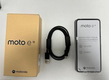 Motorola Moto E15 – 2/64GB  – COME NUOVO