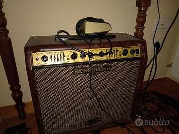 Amplificatore Behringer Ultracoustic ACX450 + Foot