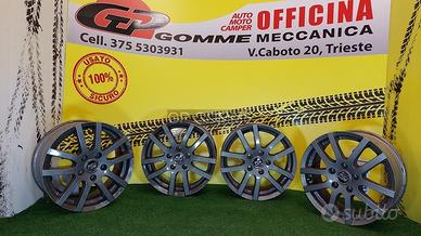 4 Cerchi Lega 16 pollici Volkswagen Opel Msw