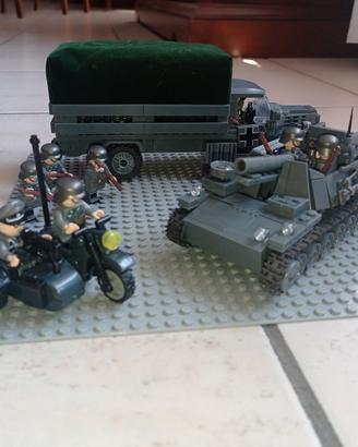 lotto lego compatibile ww2 esercito tedesco 