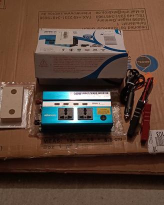 Inverter onda sinusoidale modificata 500w - 12/24v