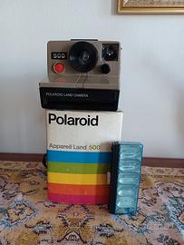 Polaroid 500 land camera vintage