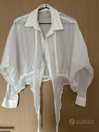 Top bianco da donna
