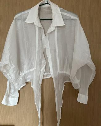 Top bianco da donna
