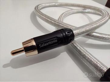 Cavo rca digitale 75 ohm Argento Salaantonio