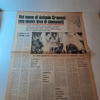 giornale nel nome di Antonio Gramsci