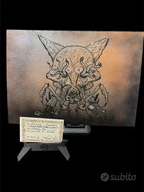 Quadro Pokemon Alakazam Zombie - numerato #1/10