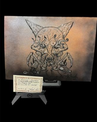 Quadro Pokemon Alakazam Zombie - numerato #1/10