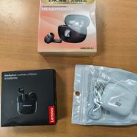 Lotto auricolari cuffie bluetooth 