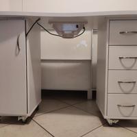 Mobile manicure professionale + Sgabello abbinato