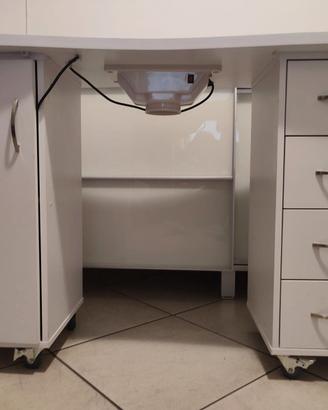 Mobile manicure professionale + Sgabello abbinato