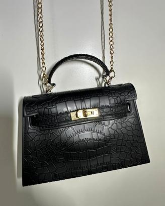 borsetta modello hermes nera