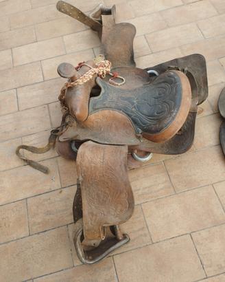 3 selle messicane originali . 