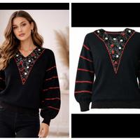 Maglione donna in pura lana 