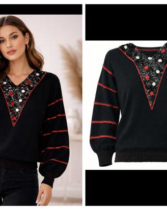 Maglione donna in pura lana 