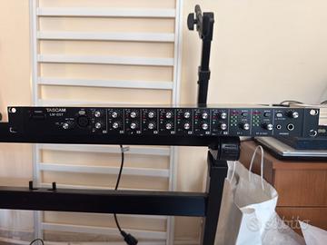 Tascam LM-8ST – Line Mixer stereo rack 1U